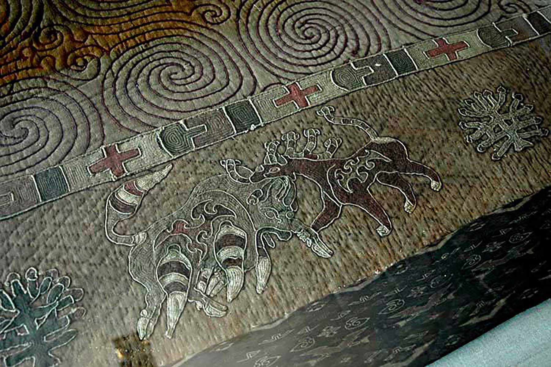 Oldest quilt is from Russia found in a Mongolian cave