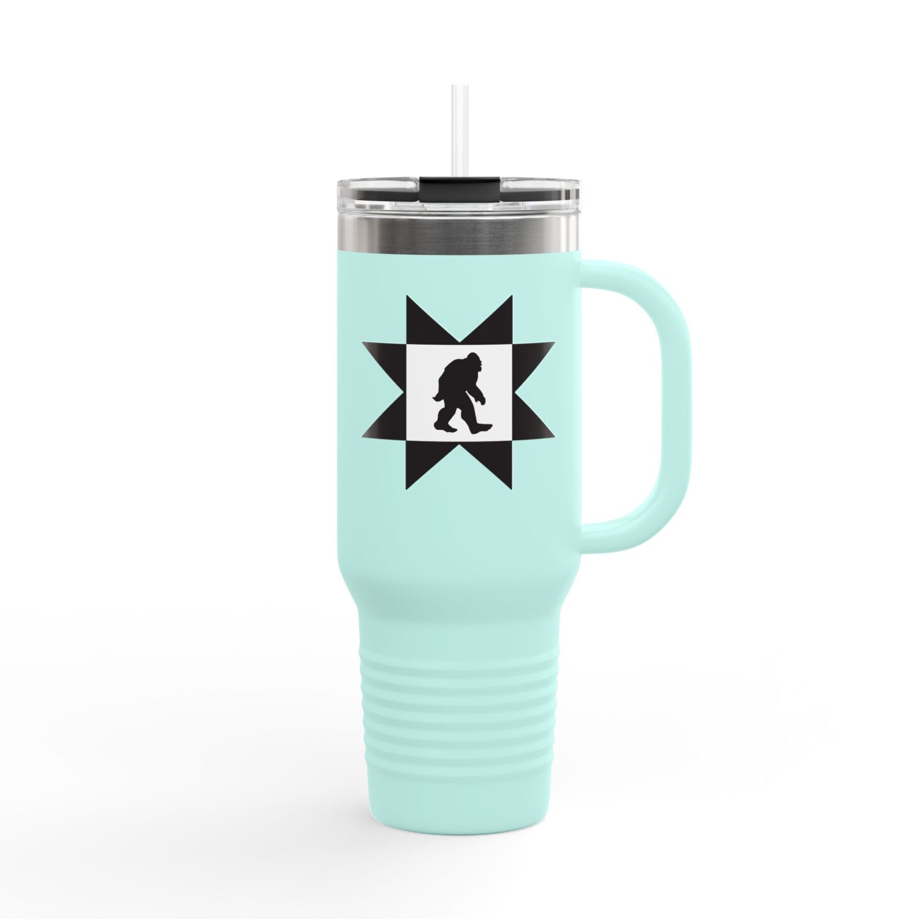 Quilty Squatch Insulated Travel Mug, 40oz