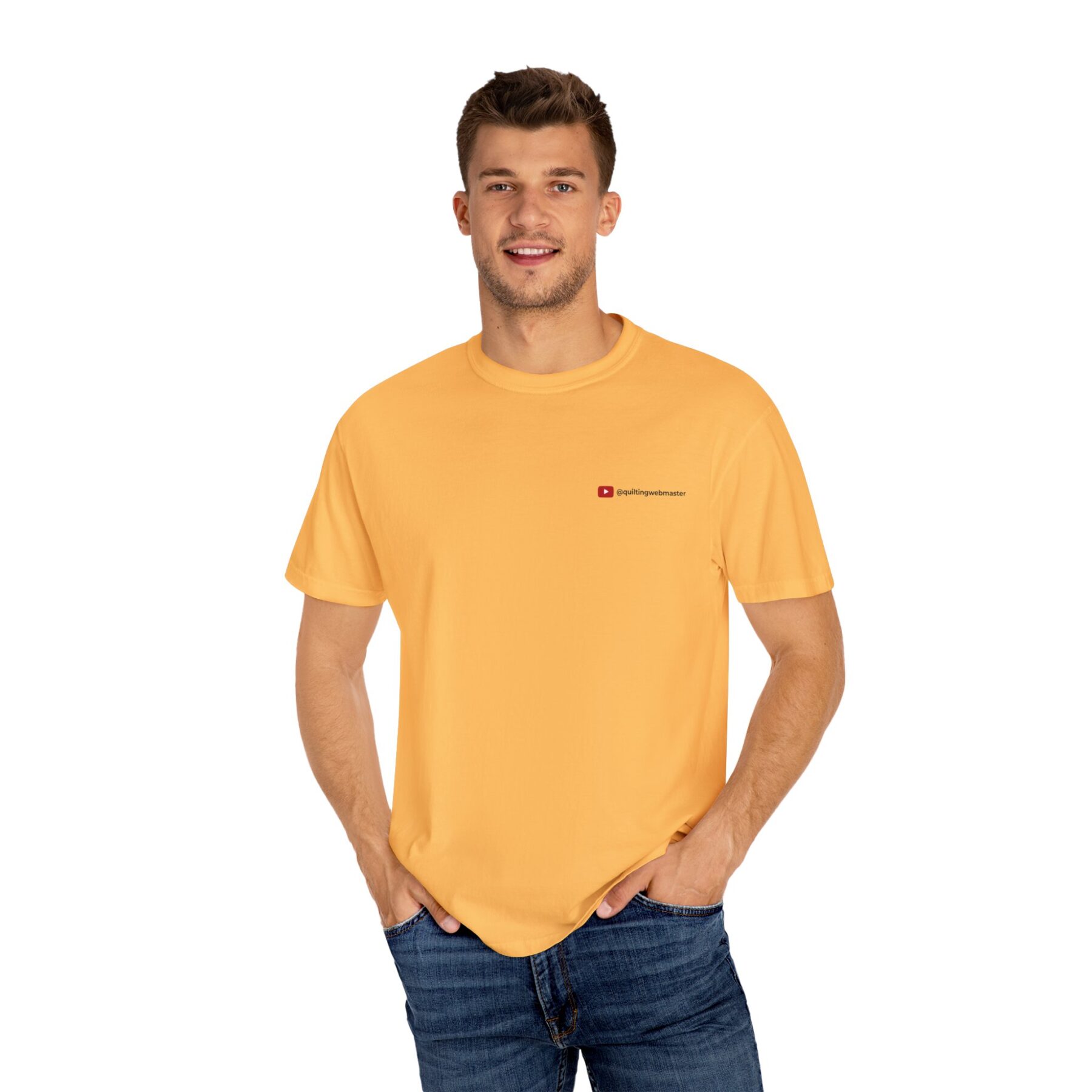 YouTube Squatch Unisex Garment-Dyed T-shirt - Image 13