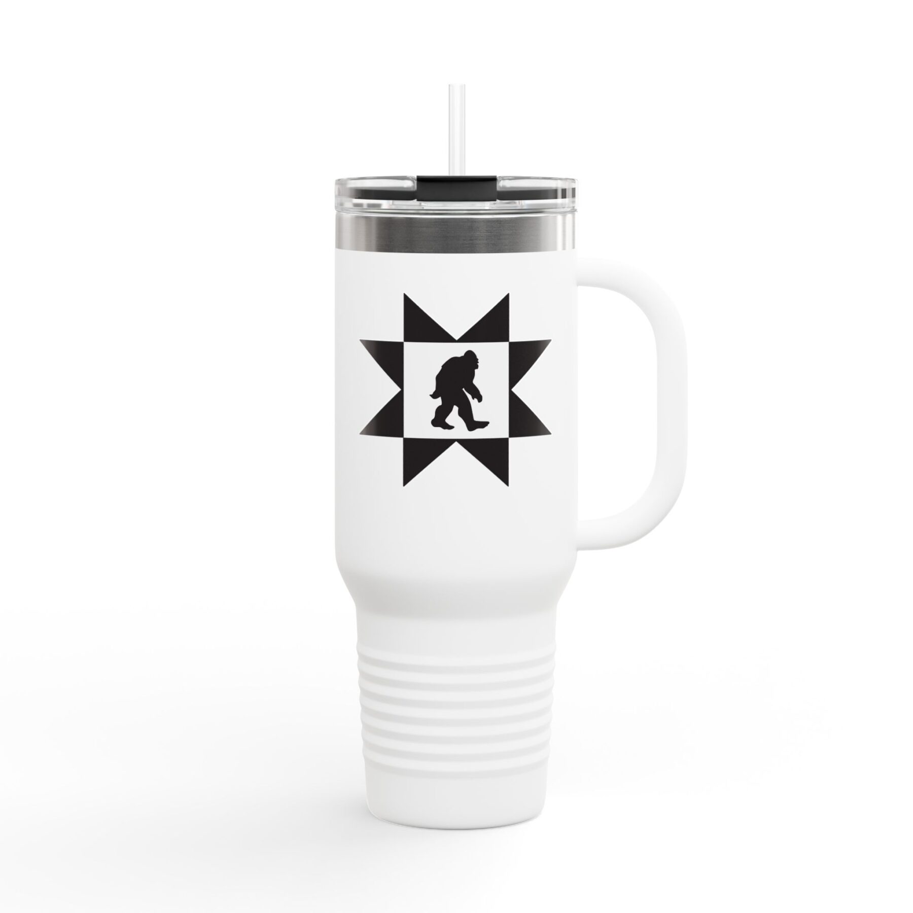 Quilty Squatch Insulated Travel Mug, 40oz - Image 6