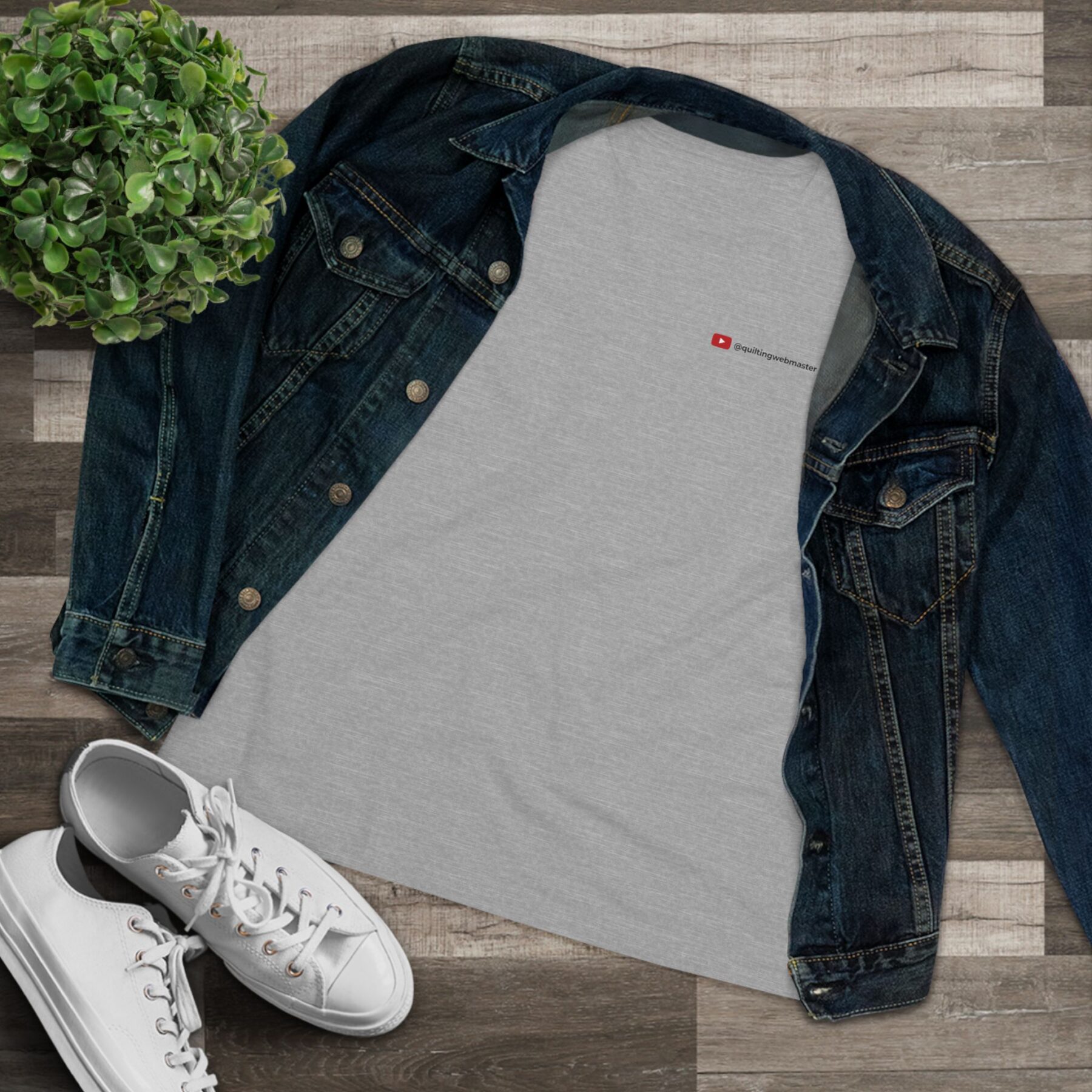 YouTube Squatch Women's Cotton Tee - Image 7