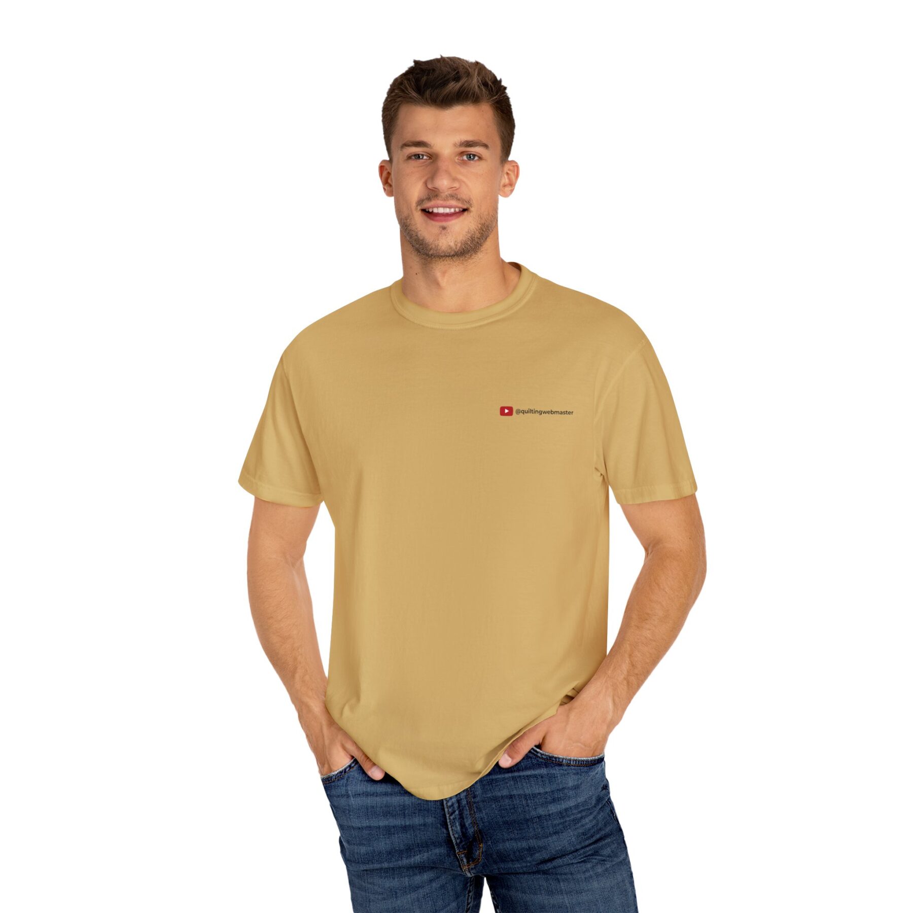 YouTube Squatch Unisex Garment-Dyed T-shirt - Image 17