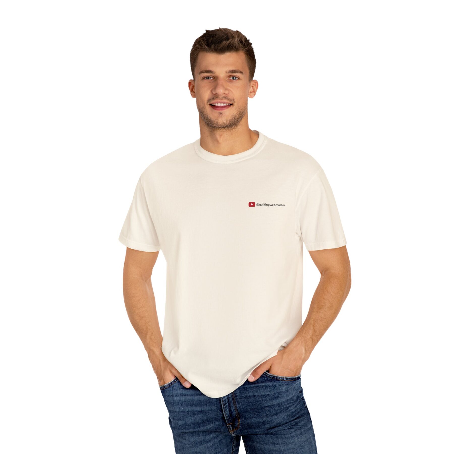 YouTube Squatch Unisex Garment-Dyed T-shirt - Image 9
