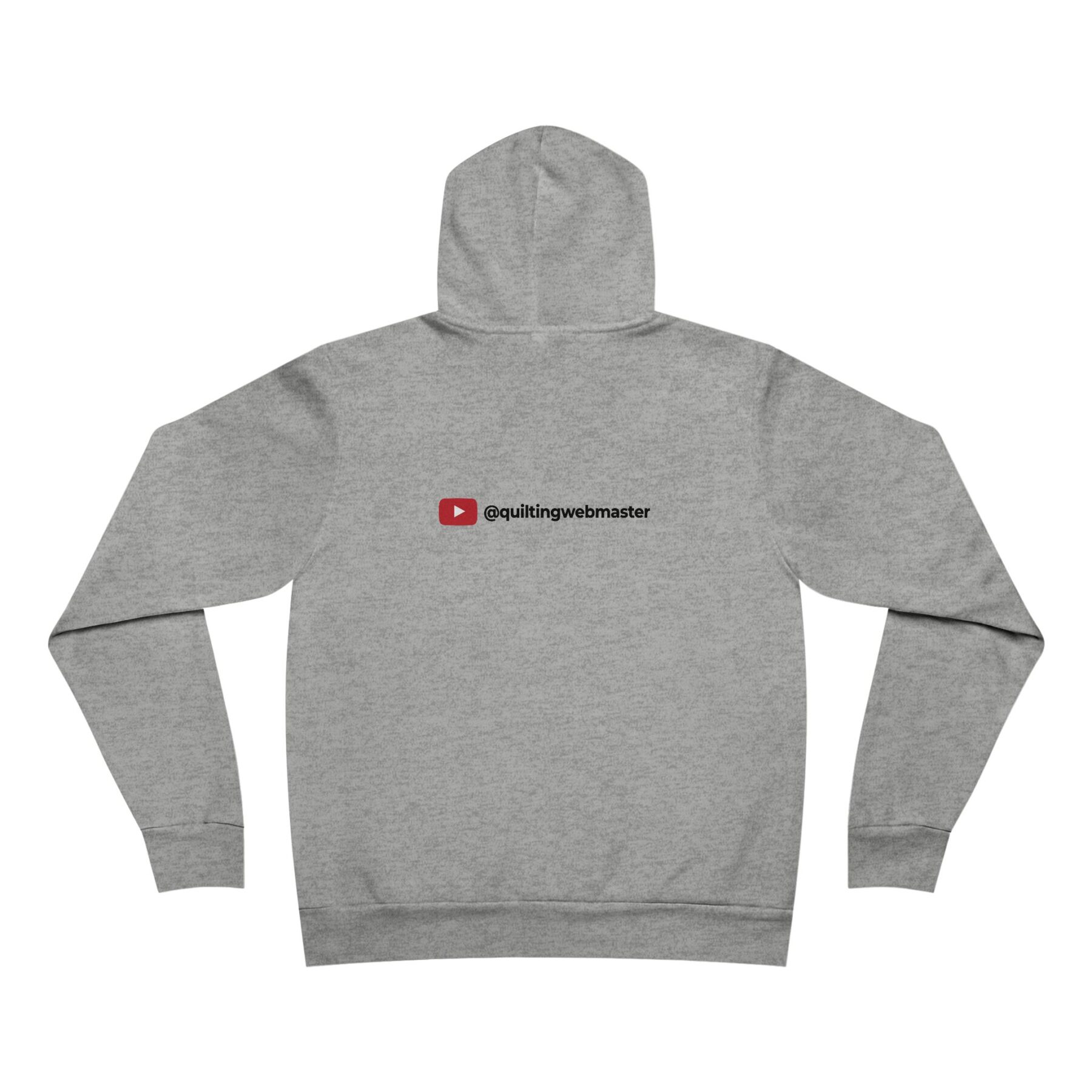 Quilty Squatch Unisex Sponge Fleece Pullover Hoodie - Image 2