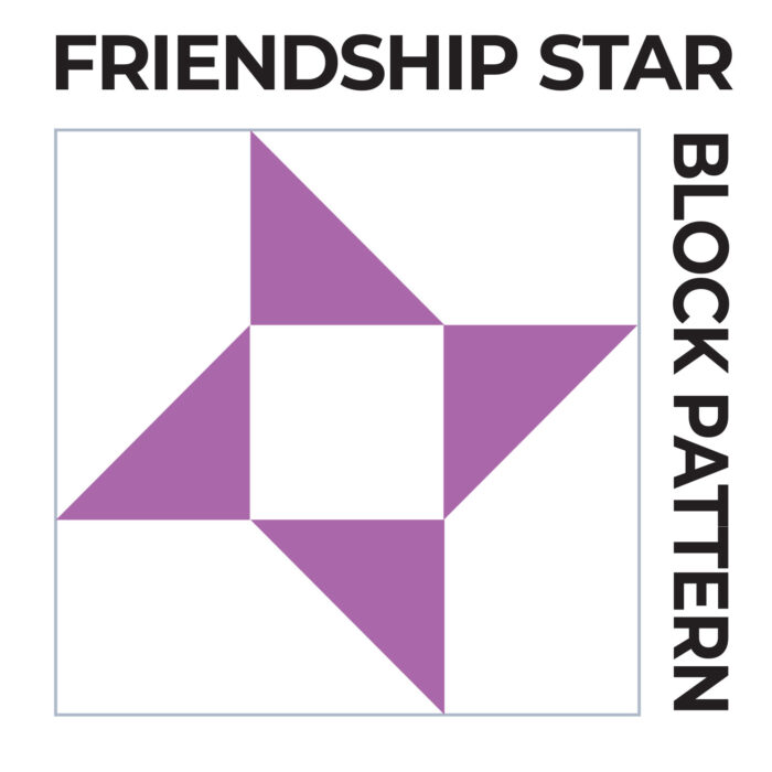 Block Pattern Friendship Star