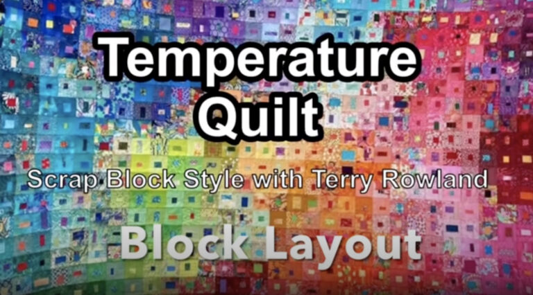 Terry Rowland’s Temperature Quilt