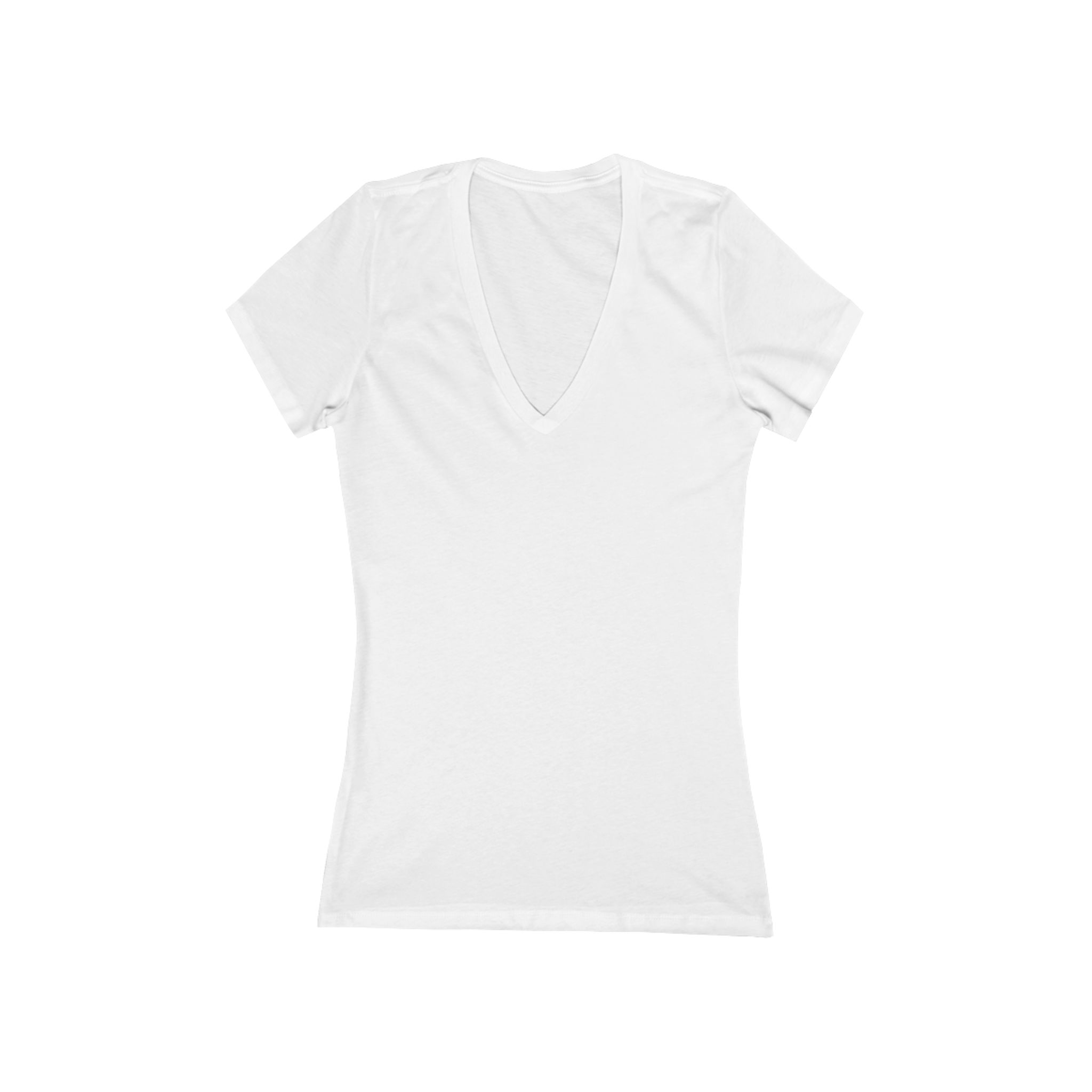 YouTube Short Sleeve Deep V Tee - Image 3