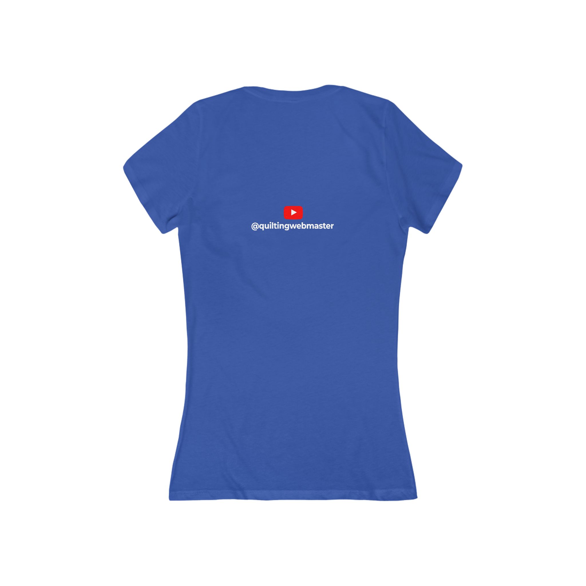 YouTube Short Sleeve Deep V Tee - Image 8
