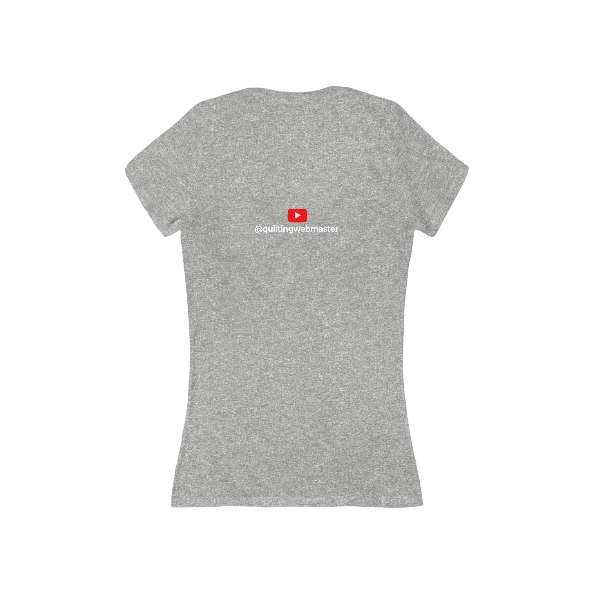 YouTube Short Sleeve Deep V Tee
