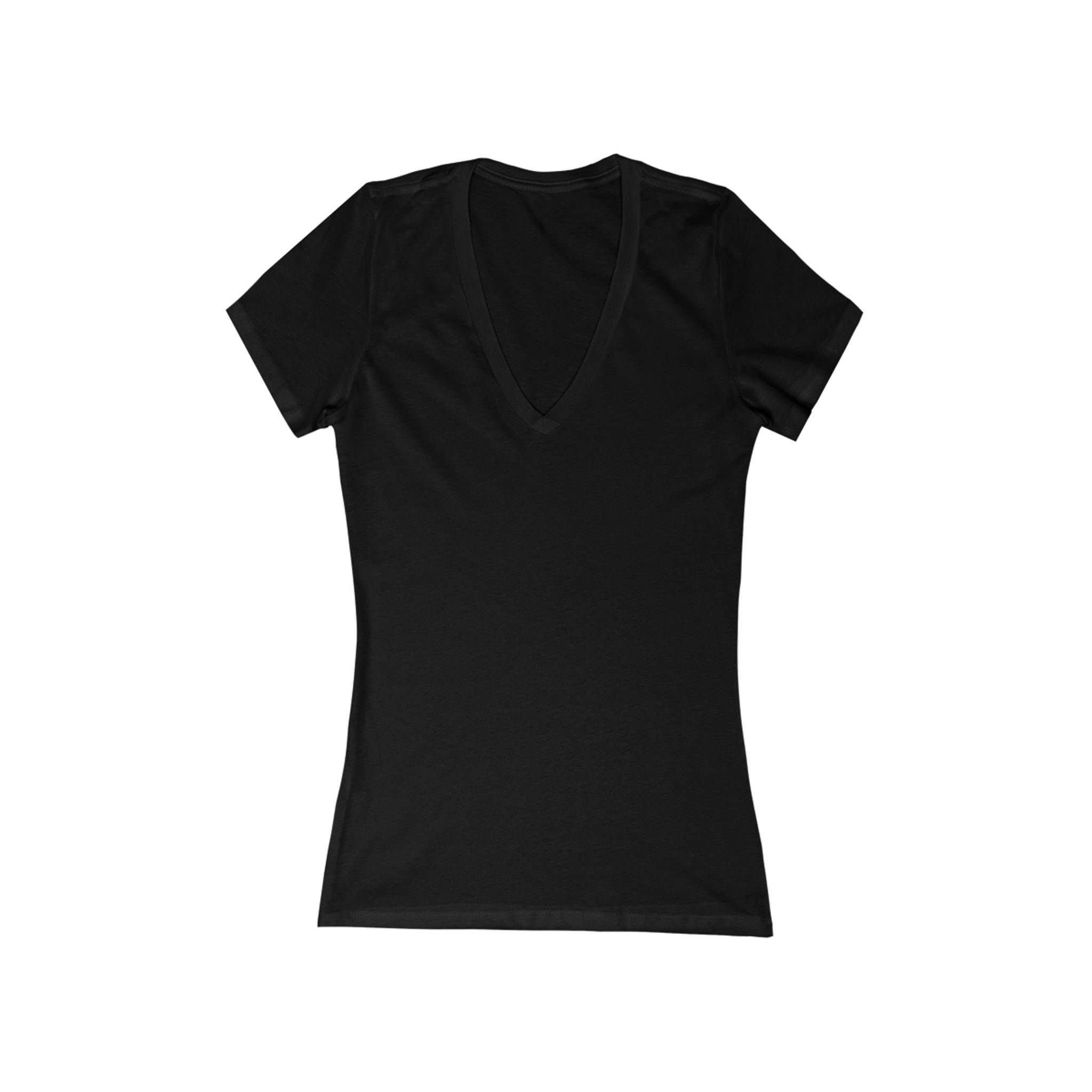 YouTube Short Sleeve Deep V Tee - Image 5